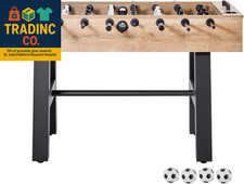 Foosball Table, 55-Inch Standard Size Table, Indoor Full-Size Foosball Tables wi