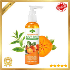 RYH Persimmon Body Wash for Odor Control   Natural Deodorant Soap Unisex