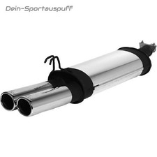 Remus Sportauspuff Fiat Brava Typ 182 Limo 5-türig 2x82x67mm oval eingerollt