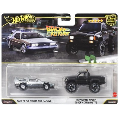 Hot Wheels 2026 - 2-Pack - Back to the Future Time Machine - Toyota Pickup Truck