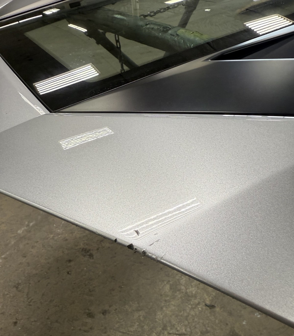 Lamborghini hood bonnet, trunk engine lid, P/N 4T0827247C