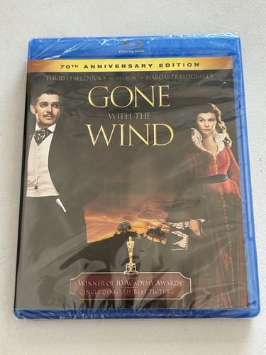 Vom Winde verweht 70th Anniversary Blu-ray - NEU versiegelt! Bonus Features
