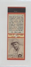 1937 Diamond Matchbooks Portraits U3-2 Bill Lee (Red Borders) 0m8e
