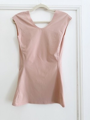 Wolford Top - Shape Control Contour Baumwolle Pink Tan - Größe EU 40 - Neu OVP