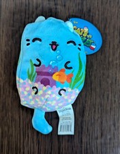 Cats vs Pickles 282 Cat Fish Lovers Her Fishy Gold Bag Series Beanbag Plush 4"