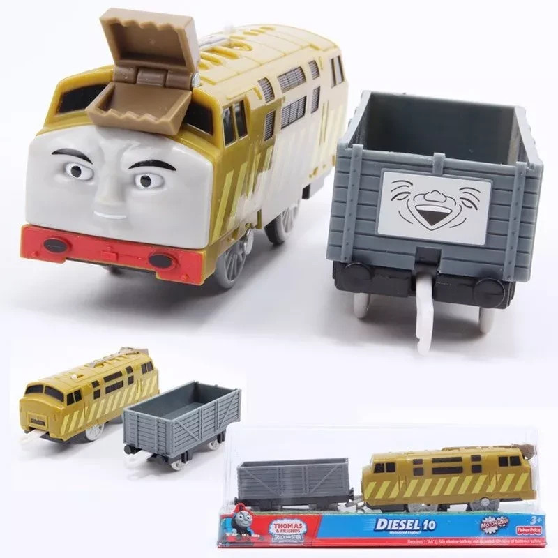 Box Trackmaster Thomas And His Motorized Toy Train - Diesel 