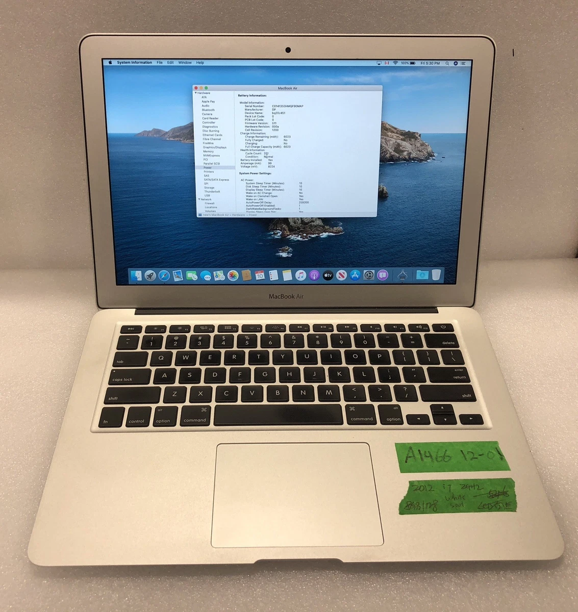 Apple MacBook Air 13 in 2012 for sale | eBay