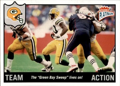 2003 Fleer Platinum   Team Action #190 The Green Bay Sweep Lives On!