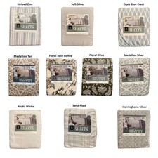 Member's Mark Soft Washed Recycled Microfiber 6-Piece Sheet Set