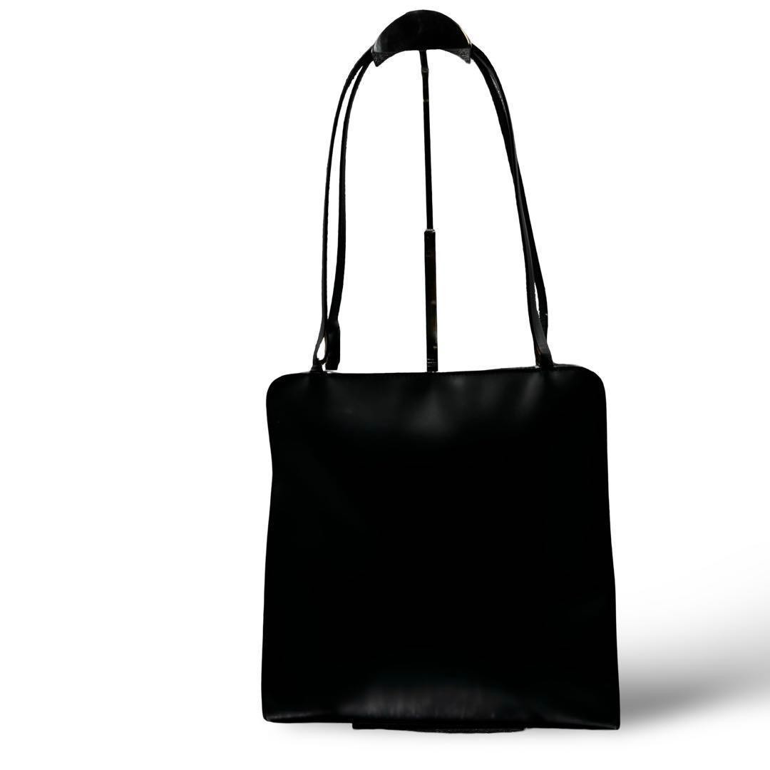 Minimal Shoulder Bag Tote Large G Logo All Leather Black - GUCCI thumbnail 24