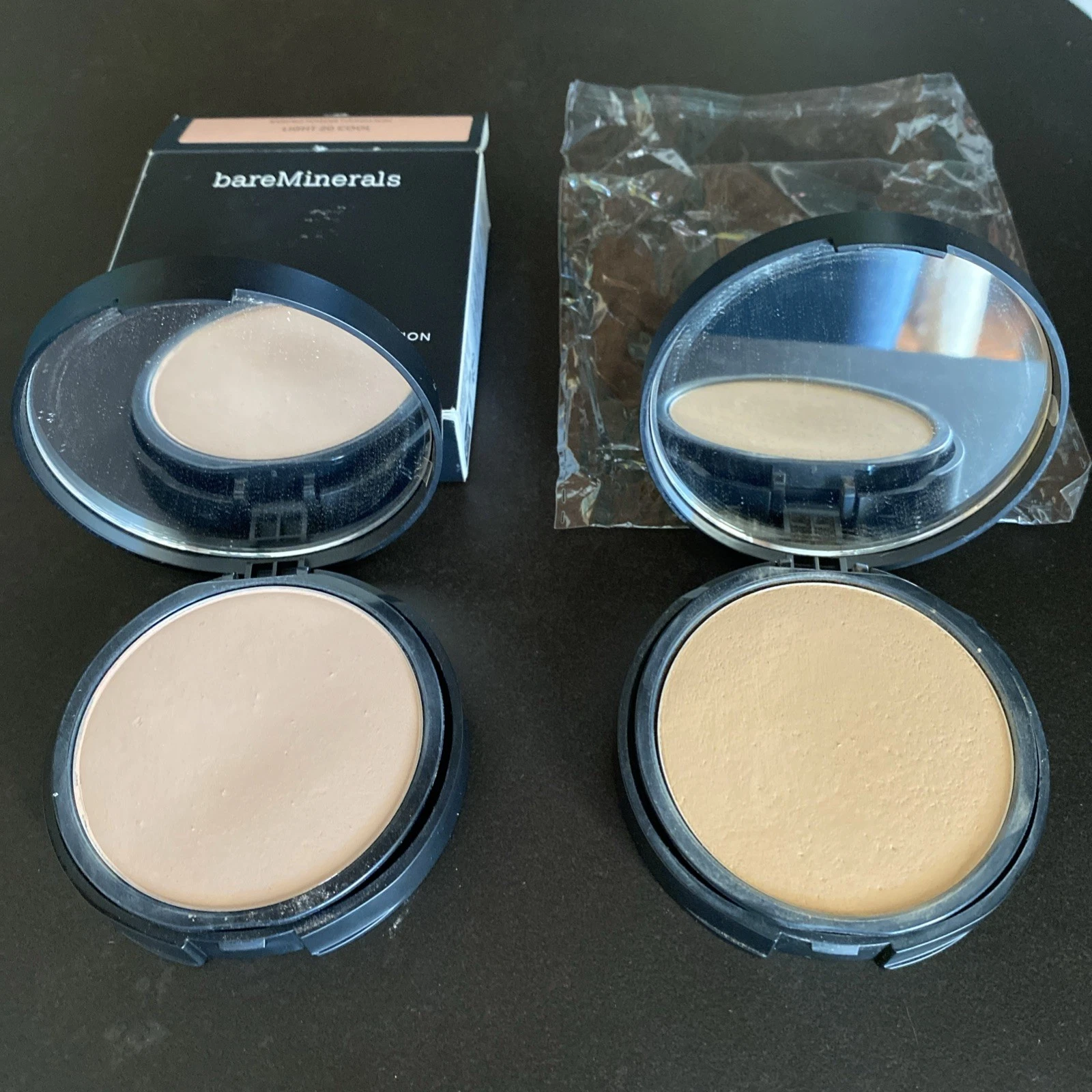Lot of 2 Bare Minerals BarePro 24 Hr Powder Foundation Light 20 Cool + Neutral