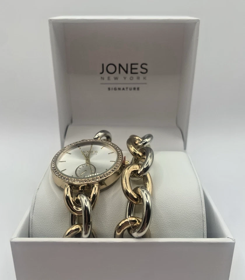 Juego de reloj y pulsera Jones New York para mujer Foto 3 de 3