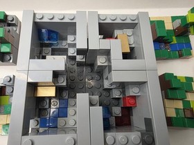 LEGO Minecraft 21002 Micro World-The Forest -100% Complete (No Instructions/Box)