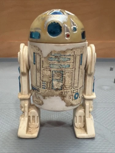 Vintage 1977 Kenner Star Wars First 12 Figure Lot R2-D2 Droid Complete Hong Kong