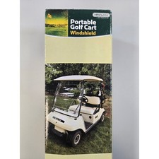 Hornung's Portable Golf Cart Windshield Clear Vinyl UV Resistant A33458 NEW