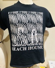 Beach House Band Shirt Sort Of Zebra-ish Size Large Indie Rock Cool