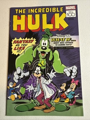 The Incredible Hulk #21 Variant Edition - Disney 100 What If  Goofy Marvel