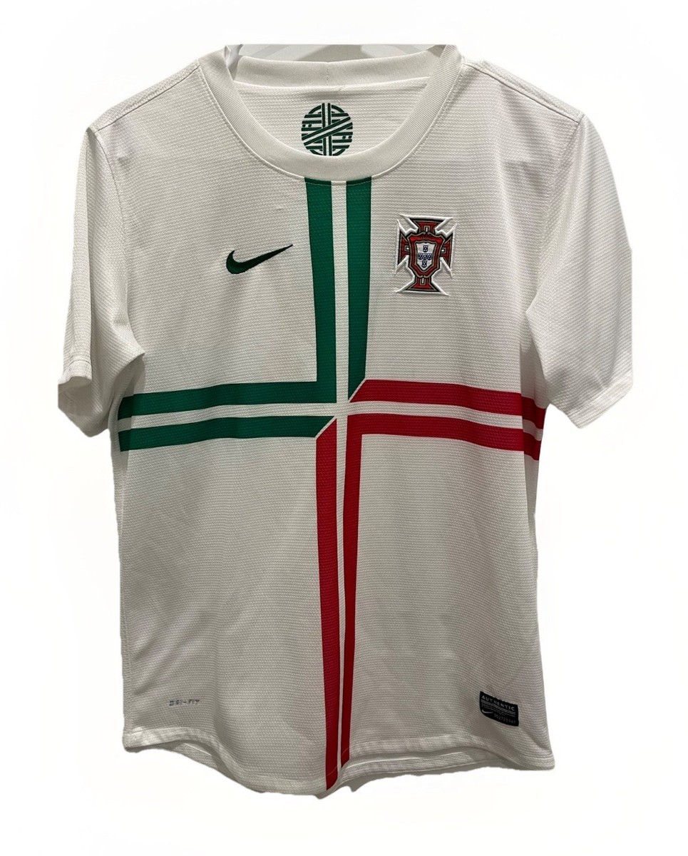 Portugal 2012 Away Nike Authentic Soccer Jersey. Youth Size XL (13