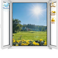 Fliegengitter Fenster Zuschneidbar Insektenschutz Schwarz 130X150Cm 3 StüCk