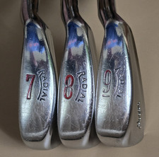 Ben Hogan Radial 7-8-9 Irons, Apex 4 Stiff Flex Steel RH