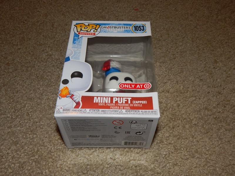 Ghostbusters Afterlife # 1053 Mini Puft Zapped Target Exclusive funko pop