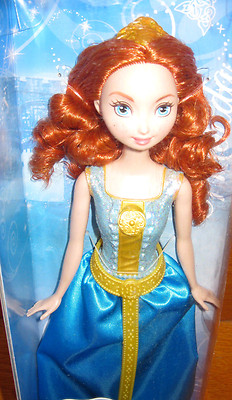 2014 BRAND NEWinBOX~DISNEY~MERIDA DOLL fromBRAVE~FIERY REDHEAD~SparklingPrincess