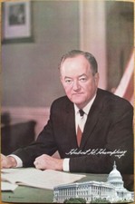 Hubert H. Humphrey, Capitol Building 1965 Glossy 6x9 Portrait Print, 100 Pieces