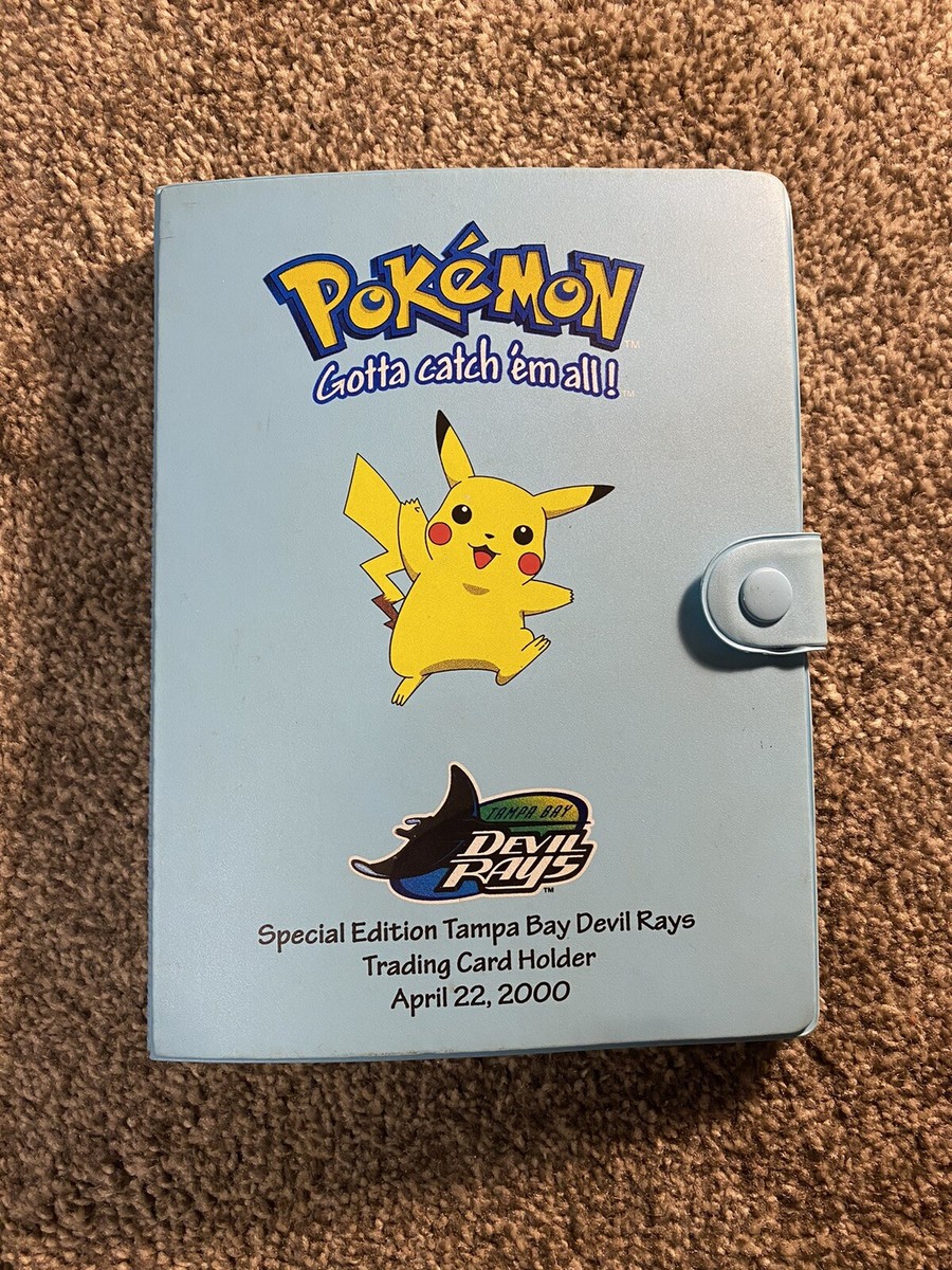 Extremely Rare Vintage Pokemon Binder!!! Tampa Bay Devil Rays Special Edition!!! | eBay Extremely Rare Vintage Pokemon Binder!!! Tampa Bay Devil Rays Special Edition!!! | eBay