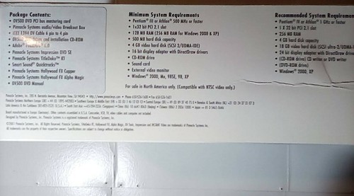 Pinnacle DV500 DVD Digital Video Production Kit - Picture 5 of 5