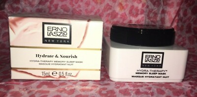 NEW ERNO LASZLO Hydrate & Nourish Hydra Therapy Memory Sleep Mask 0.5 oz NIB