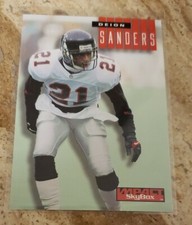 1994 skybox impact football Deion Sanders Card #17
