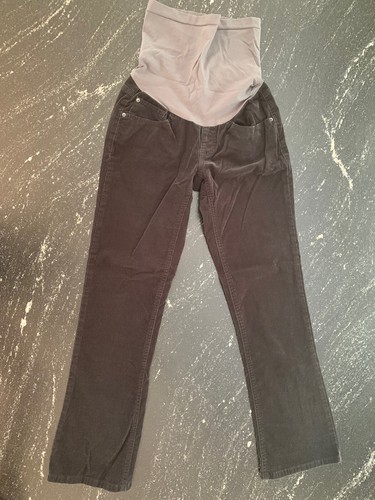A Pea in the Pod MATERNITY Black Fine Wale Cords X