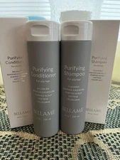 Bellame Purifying Shampoo & Conditioner 8oz Each New & Sealed RV $70