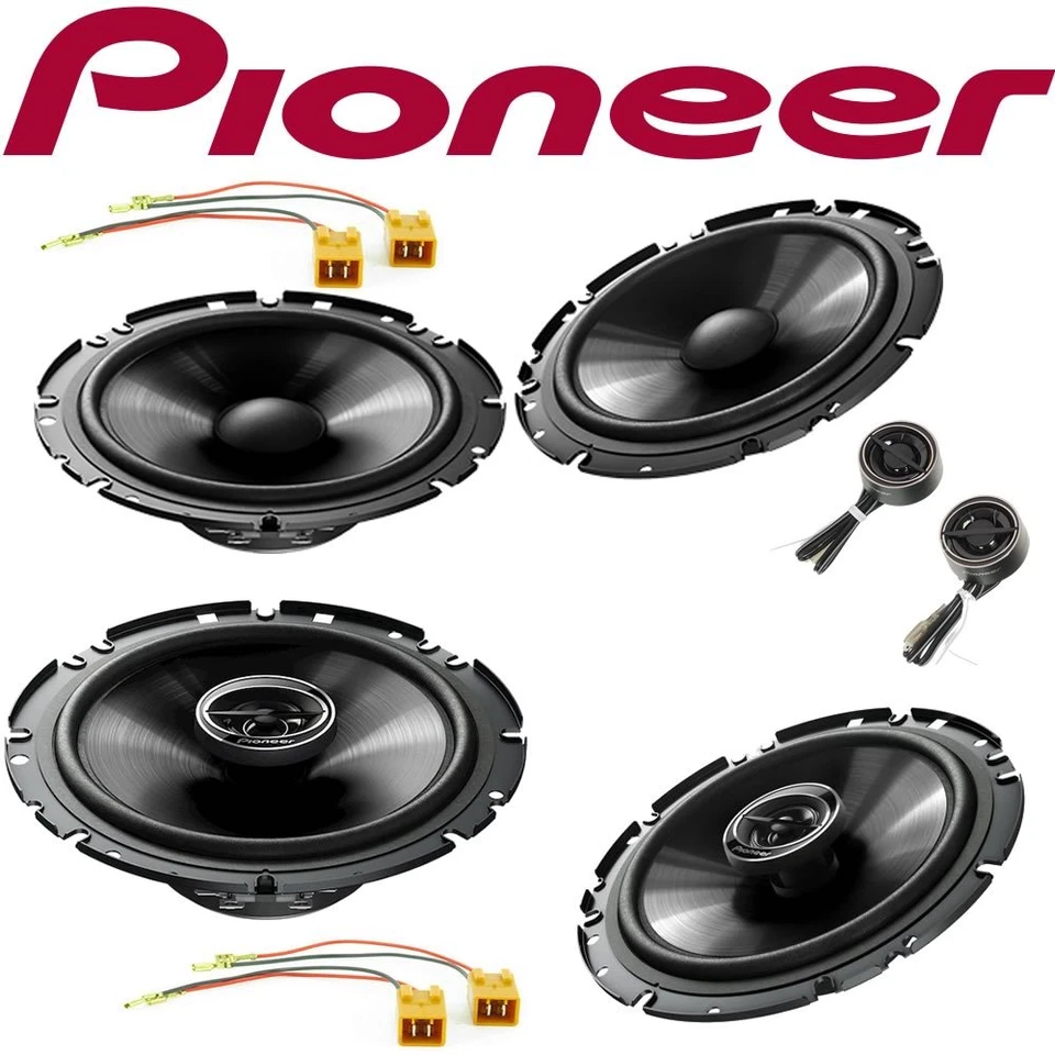 Kit 6 casse altoparlanti anteriori e posteriori PIONEER Alfa Romeo 156 1997-2007