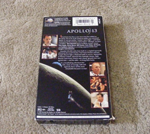 Apollo 13 (VHS, 1995) - Tom Hanks, Kevin Bacon - 第 2/2 張圖片