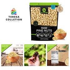 Raw Pine Nuts Pignolias, Unsalted, Shelled, Superior to Organic 32oz - 2 LB B...