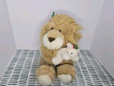 THE LION AND THE LAMB 1994 Plush Stuffed Dayton Commonwealth Hudson Christmas
