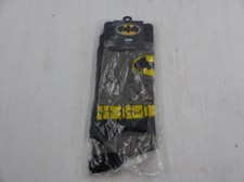 LOT OF 3 BIOWORLD MENS CREW SOCKS BATMAN SOCKS SIZE 10-13 X001ED226X