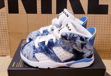 Size 5C 6C 7C 8C Jordan 6 Retro Dutch Blue Toddler TD DX6177 100 Limited Edition