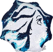 Disney Frozen Elsa Sequin Cushion - 2200004493 - Brand New With Tags