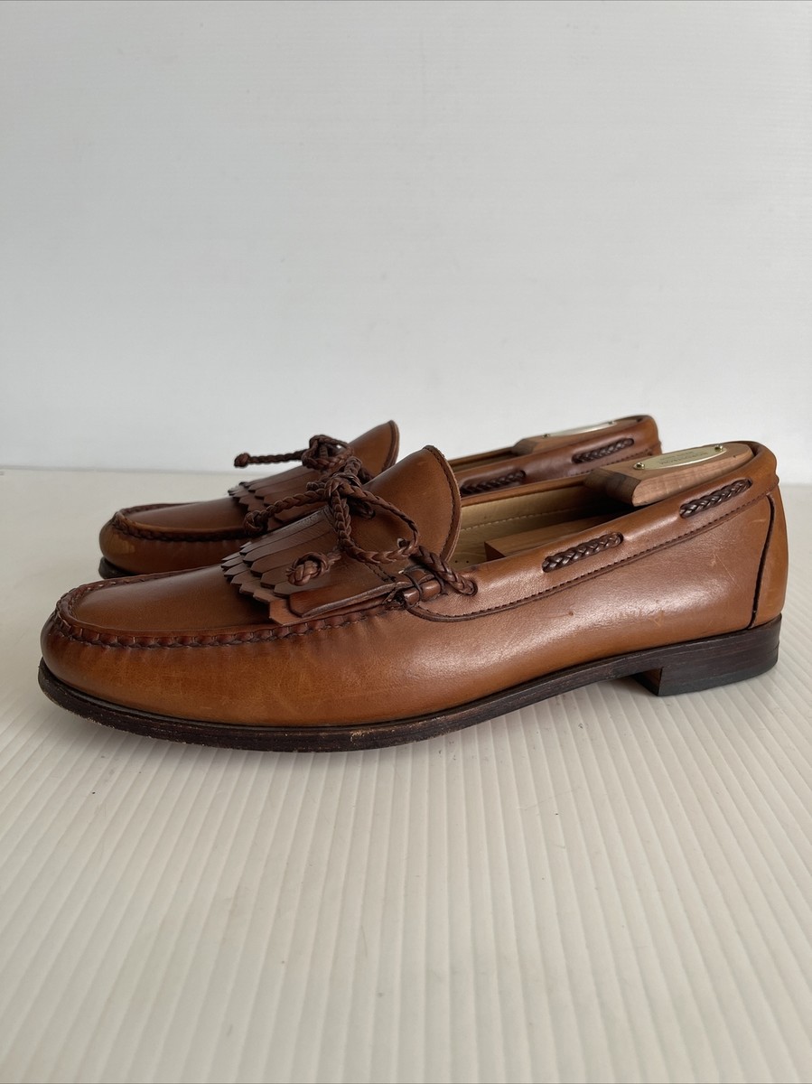 Allen Edmonds Woodstock Kiltie Tassel Bow Loafer 95904 - Brown
