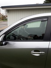 Für Mazda CX-5 BJ 2011-2017 ClimAir Windabweiser Fahrer- Beifahrer 3774 schwarz