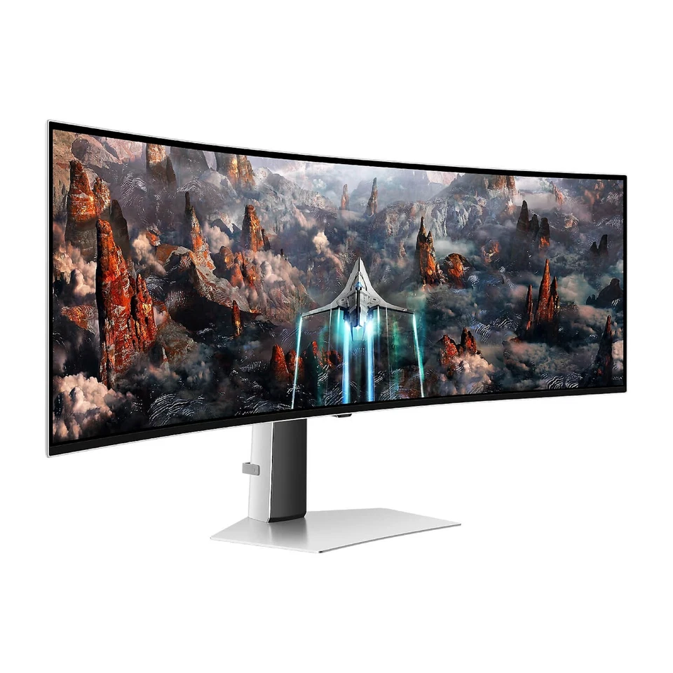 Samsung 49" DQHD 240Hz 0.03ms OLED Gaming Curved Monitor 250 cd/m2 32:9 0.03ms - Image 2 of 4