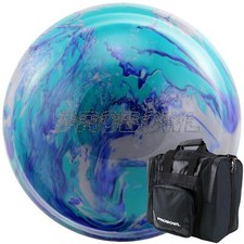 Pro Bowl Set Bowlingkugel Tasche für Ball und Bowlingschuhe blau grün