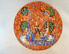Limoge: 5 Plates -La Damme a la Licorne Plates, 4 Orig. boxes, Excellent, FRANCE — photo 8