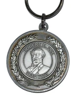 American Civil War Confederate General Robert E Lee Large Circular Keyring
