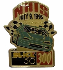 1995 Slick 50 300 Loudon New Hampshire NASCAR Race Racing Enamel Lapel Hat Pin