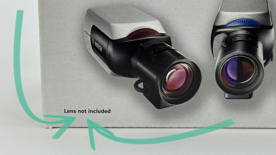 Bosch VBN-5085-C21 Dinion AN 5000 Analog 960H Indoor WDR Box Camera No Lens - Image 4 of 4