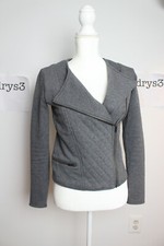 Athleta Belvedere Moto Jacket Gray, Women's Size XS