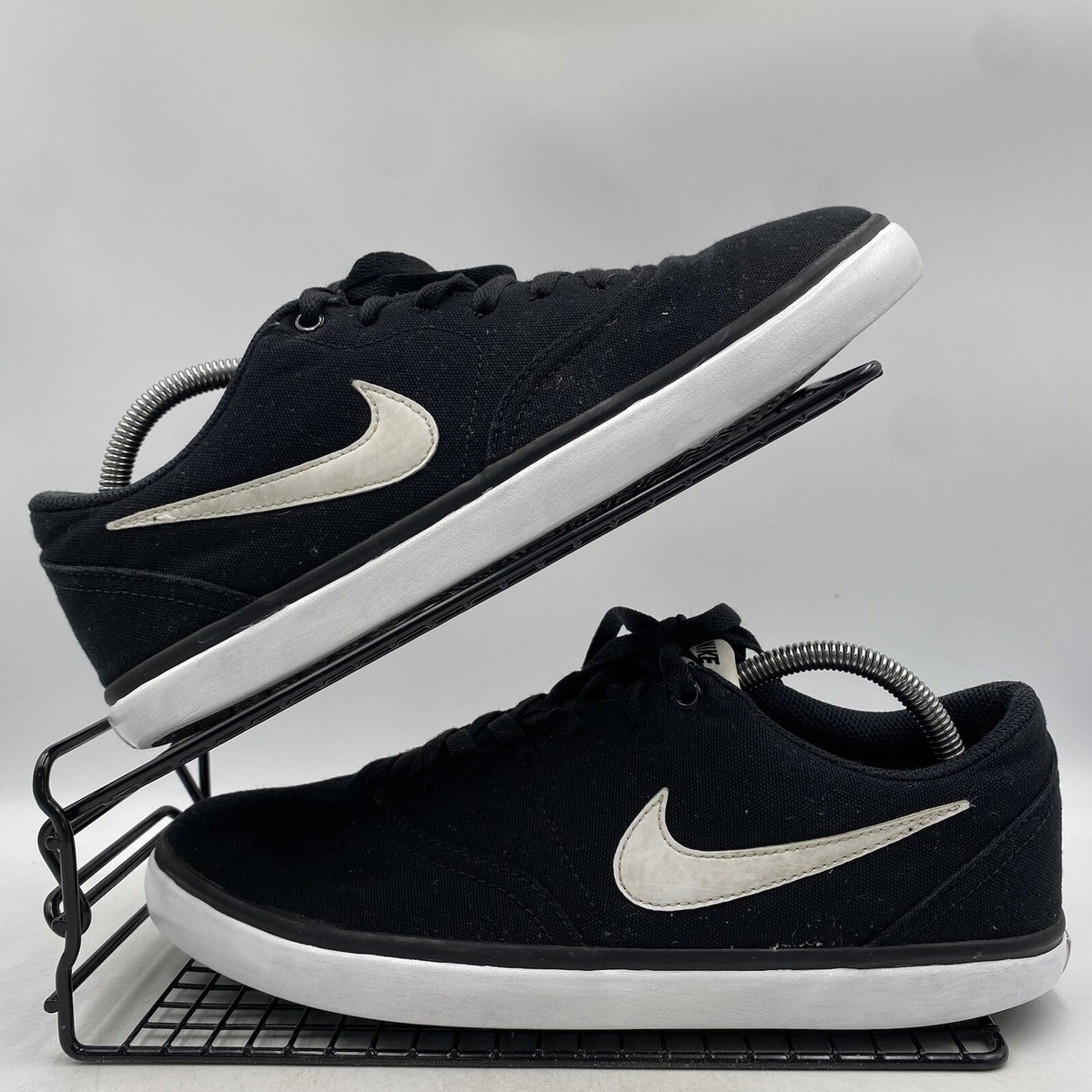 HOT Nike Footwear Nike Sb Check Solar Canvas Black White Nike